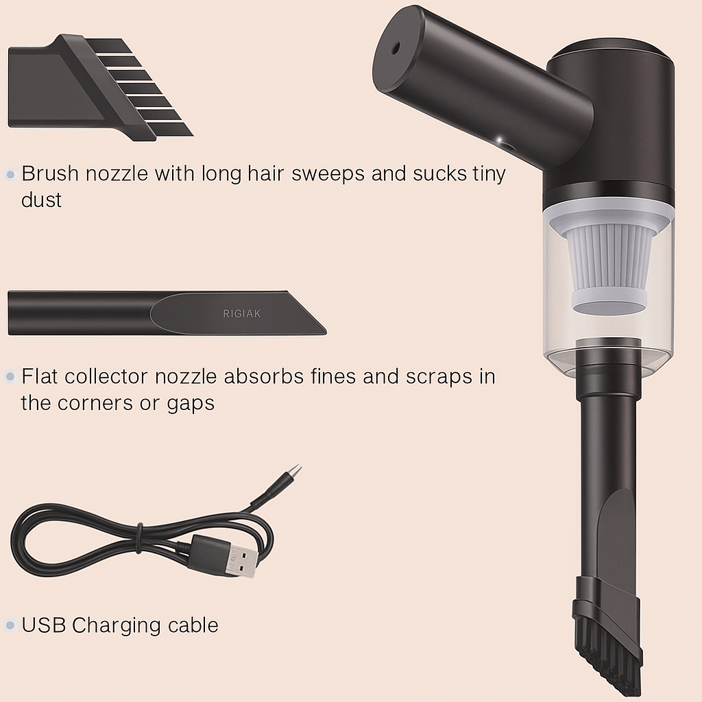 Portable Air Duster Wireless Vacuum Cleaner