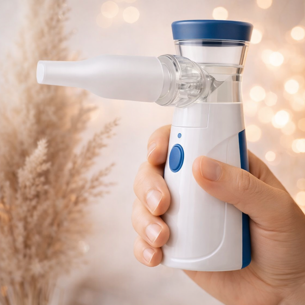 Accutrust Portable Ultrasonic Mesh Nebulizer Machine